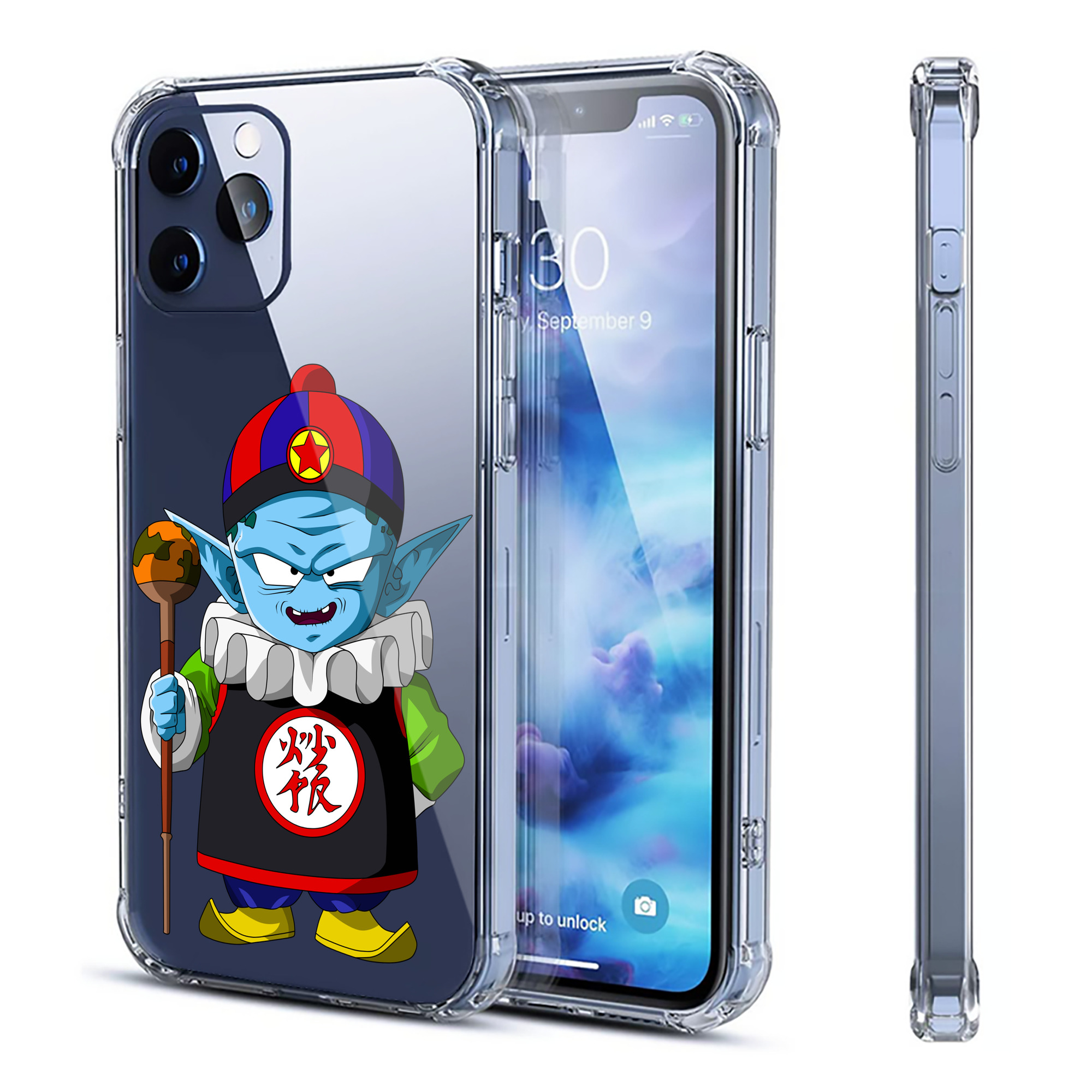（画像用） ドラゴンボール DRAGON BALL 【iPhone 12シリーズ対応】透明スマホケース（クリアソフトケース）